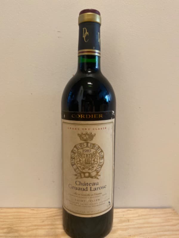 Château Gruaud Larose, Saint-Julien, 1989