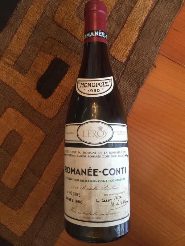 Romanée-Conti, Domaine de la Romanée Conti, 1980