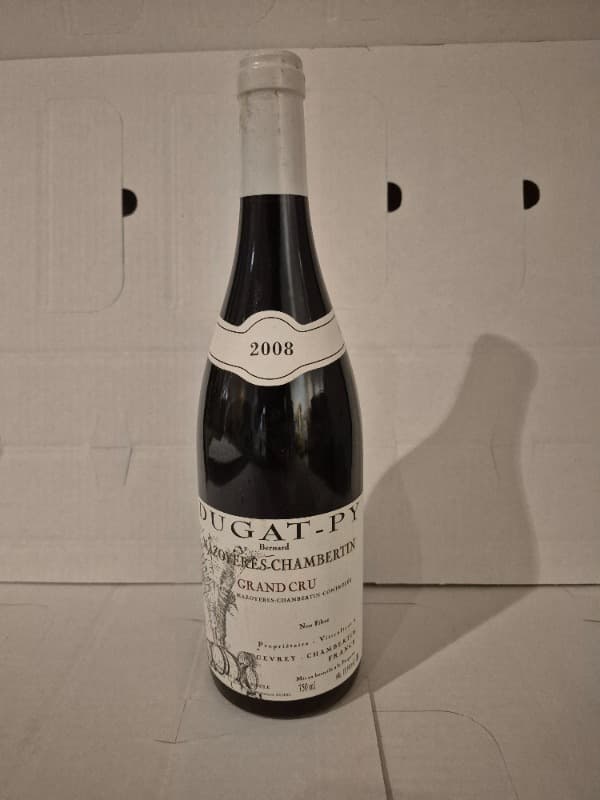 Mazoyères-Chambertin, Grand Cru, Domaine Dugat Py, 2008