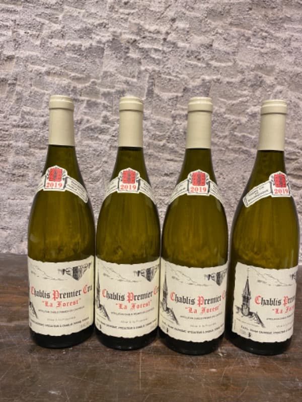 4 x Chablis, 1er Cru Forest, Domaine Dauvissat, 2019