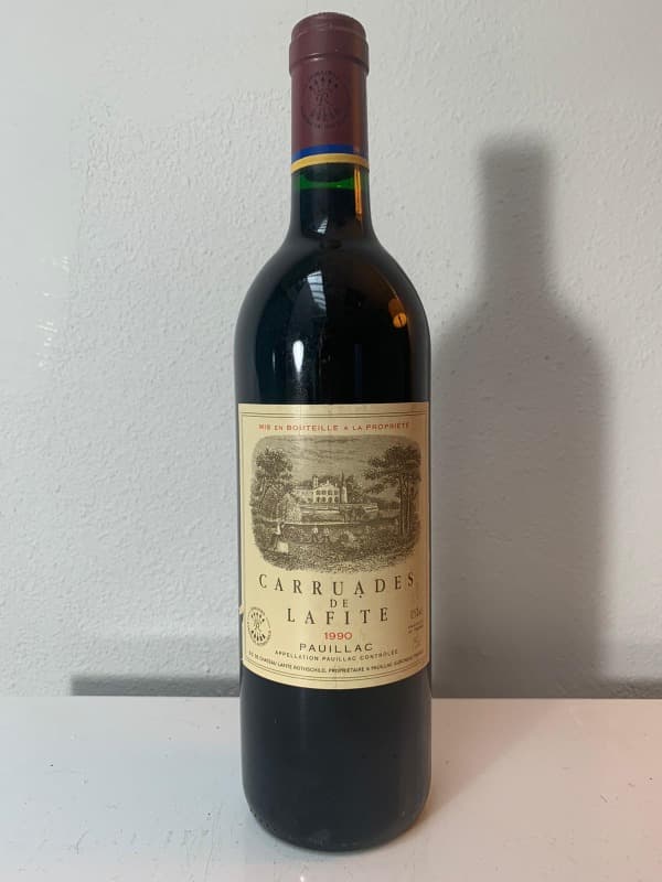 Carruades de Lafite, Pauillac, 1990