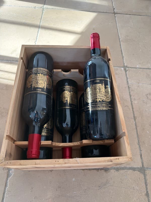 5 x Château Palmer, Margaux, 2000