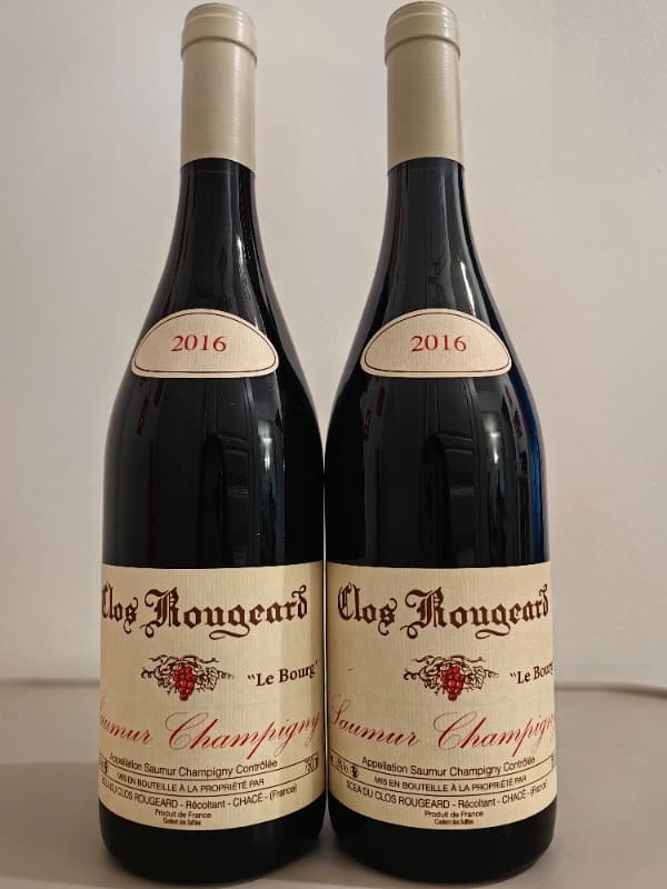 2 x Le Bourg, Saumur Champigny, Clos Rougeard, 2016