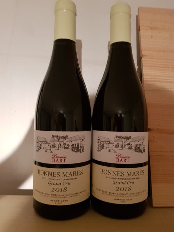 2 x Bonnes-Mares, domaine Bart, 2018