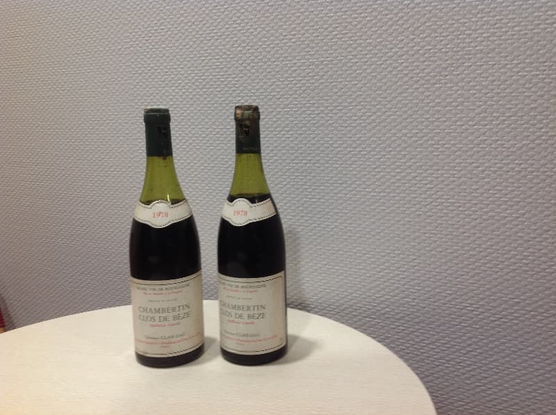 2 x Chambertin, Clos de bèze, Domaine Clair Daü, 1978