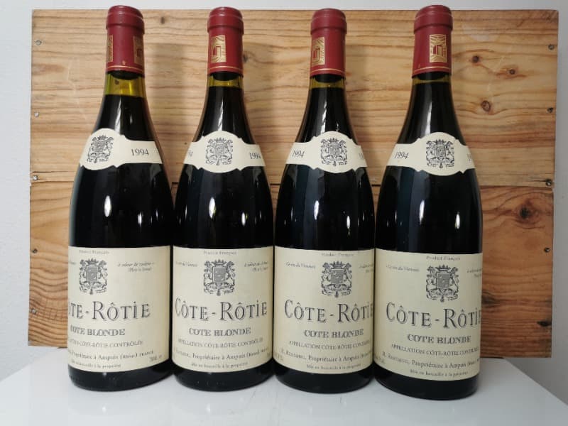 4 x Côte-Rôtie, Côte Blonde, R. Rostaing, 1994