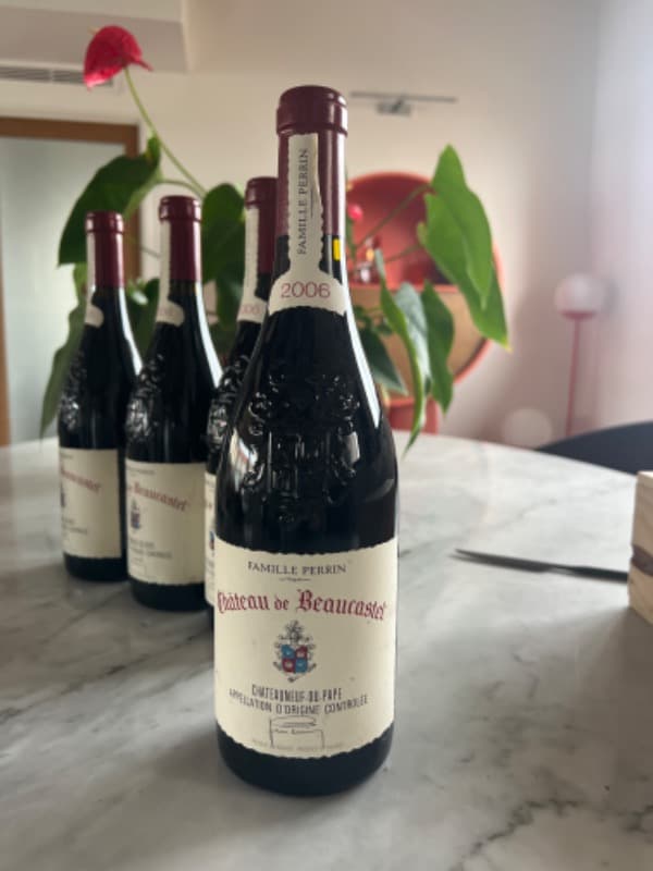 4 x Châteauneuf-du-Pape, Château de Beaucastel, 2006