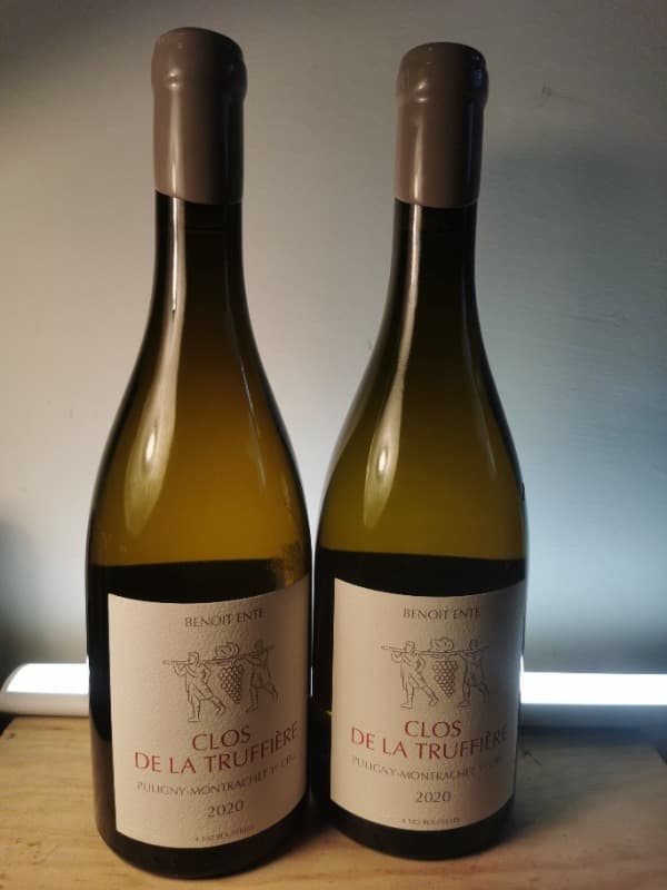 2 x Puligny-Montrachet, Clos de la Truffière, Benoît Ente, 2020