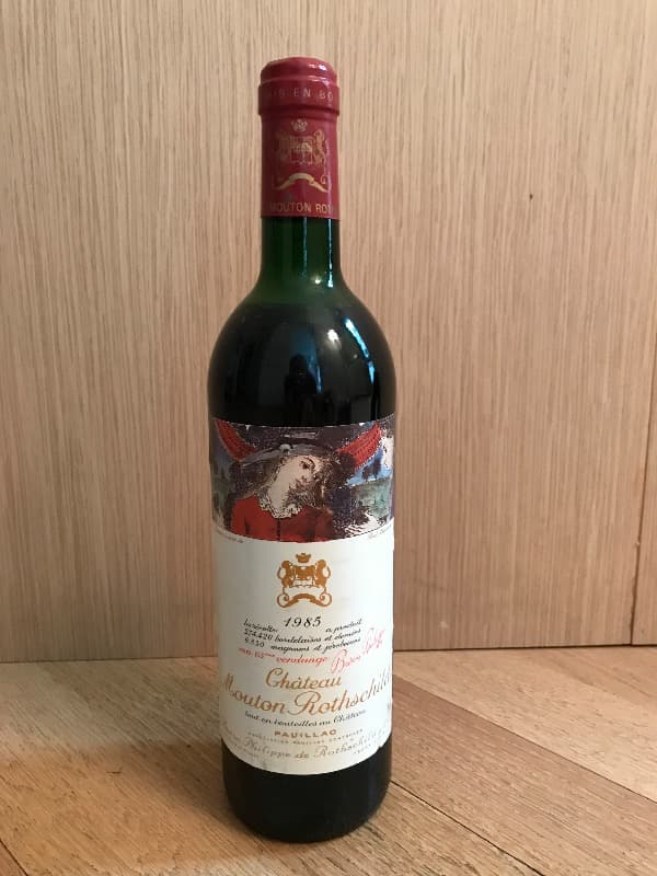 Château Mouton Rothschild, Pauillac, 1985