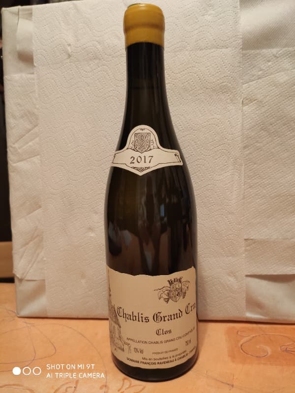 Chablis Grand Cru, Clos, Francois Raveneau, 2017