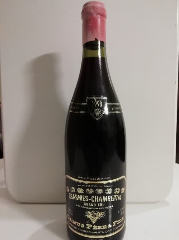 Charmes-Chambertin, Camus et Fils, 1998