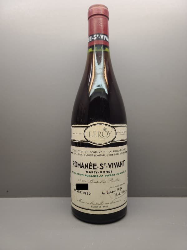 Romanée-Saint-Vivant, Domaine Romanée Conti, 1982