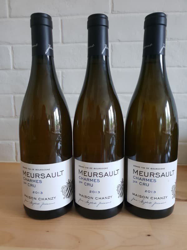 3 x Meursault, 1er Cru Les Charmes, Domaine Chanzy, 2013