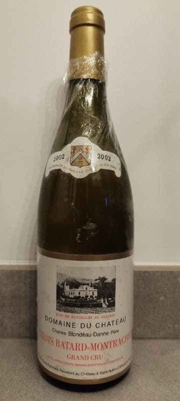 Criots-Bâtard-Montrachet, Grand Cru, Domaine du Château, 2002