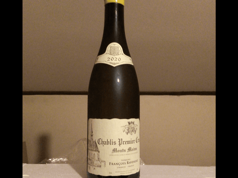 Chablis, 1er Cru Monts Mains, François Raveneau, 2020