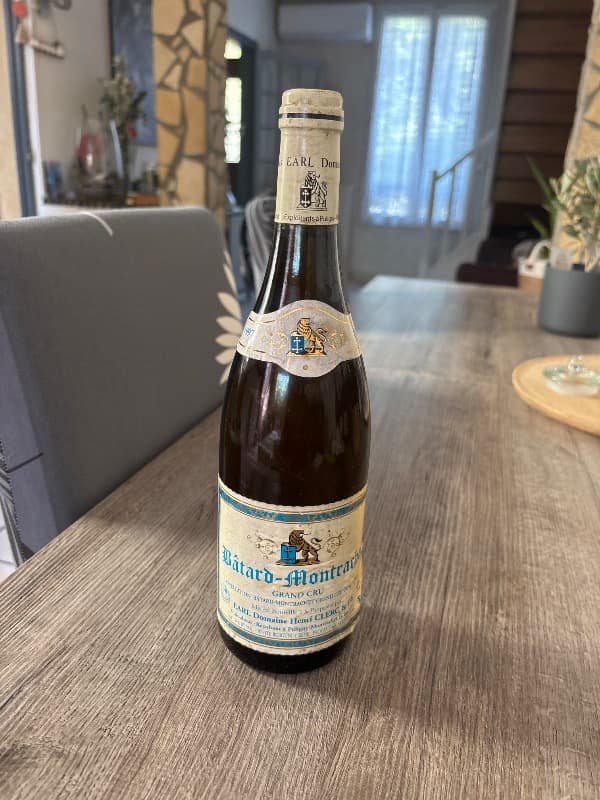Bâtard-Montrachet, Grand cru, Henri clerc, 1997
