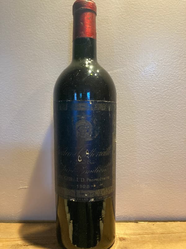 château Trotevieille, Saint-Émilion Grand Cru, 1928