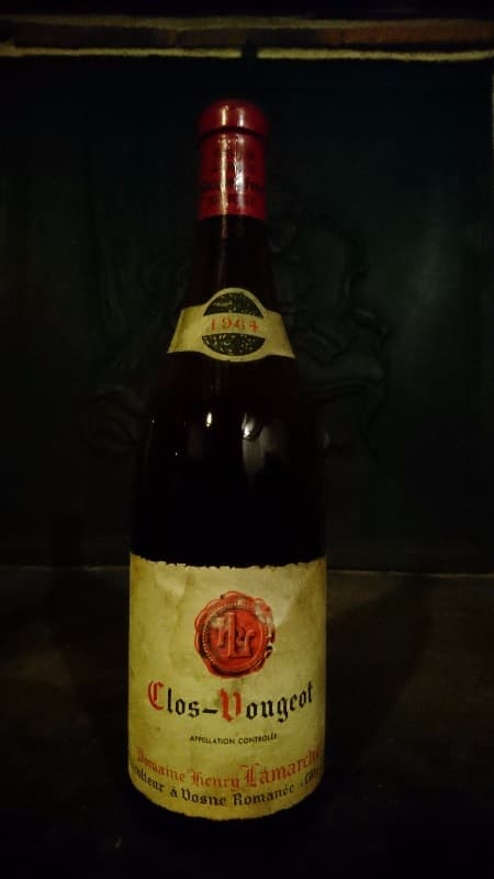 Clos de Vougeot, Henry Lamarche (père de François Lamarche), 1964