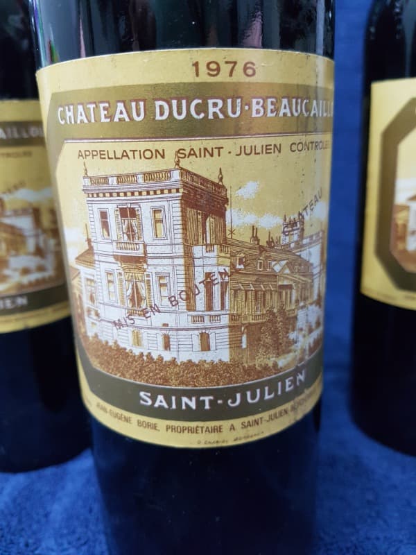 5 x Château Ducru-Beaucaillou, Saint-Julien, 1976