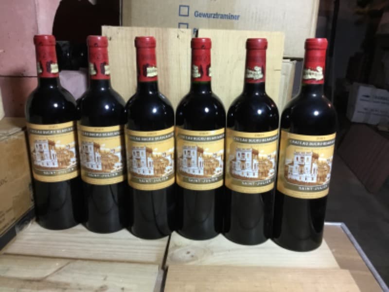 6 x Château Ducru-Beaucaillou, Saint-Julien, 2001