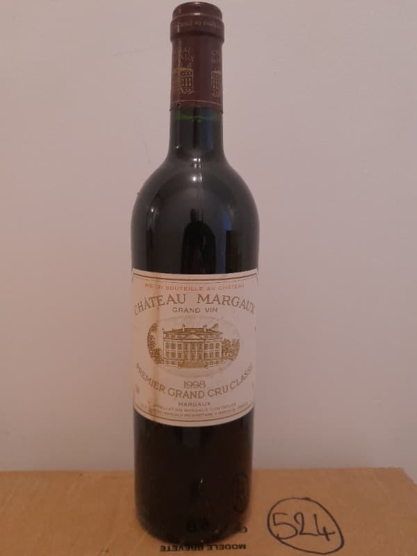Château Margaux, Margaux, 1998