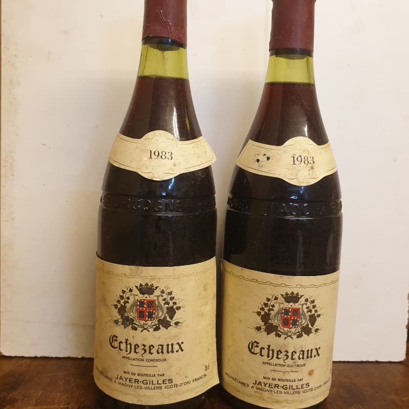 2 x Echézeaux, Domaine Jayer Gilles, 1983