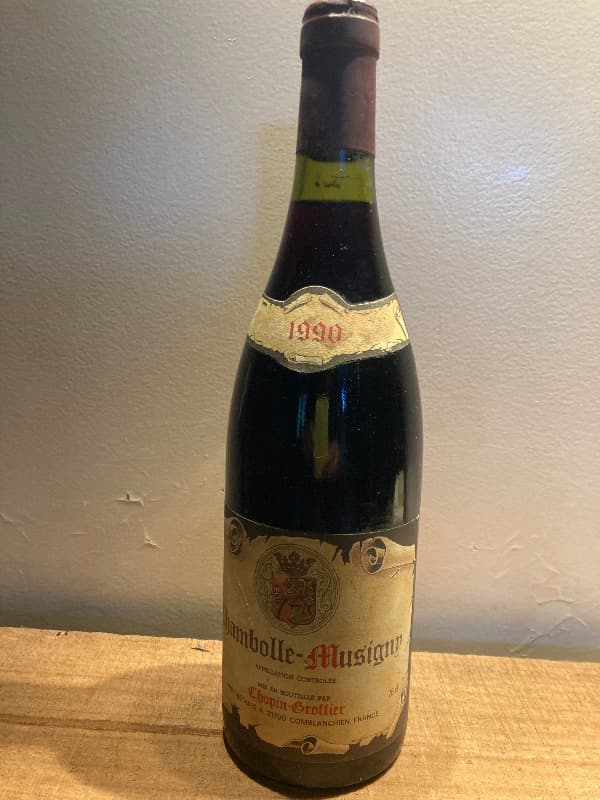 Chambolle-Musigny, Domaine Chopin Groffier, 1990