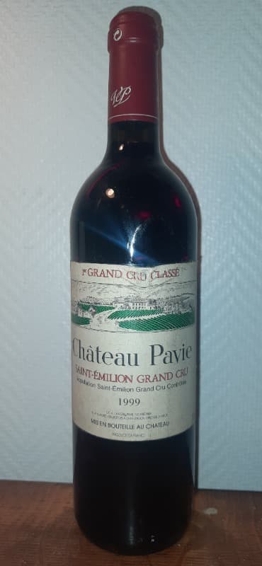 château Pavie, Saint-Émilion Grand Cru, 1999