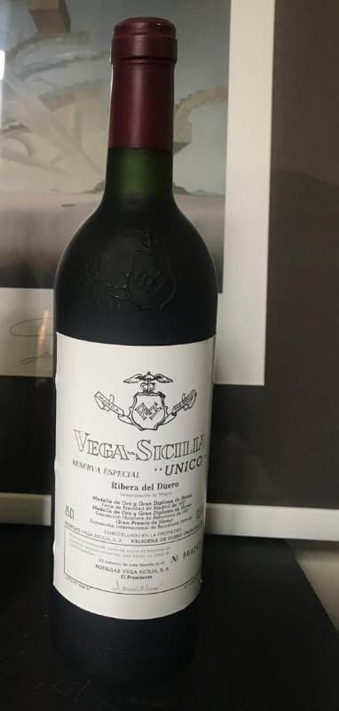 Reserva Especial Unico1998, Vega Sicilia, Ribera del Duero, 1981/1986/1990