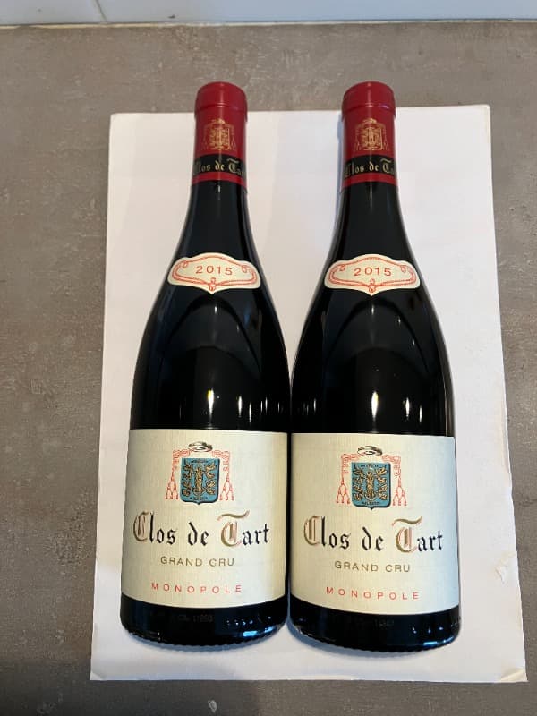 2 x Clos de Tart, Grand Cru - Monopole, Domaine Mommessin , 2015