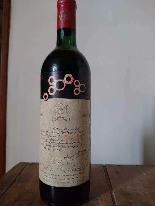 Château Mouton Rothschild, Pauillac, 1967