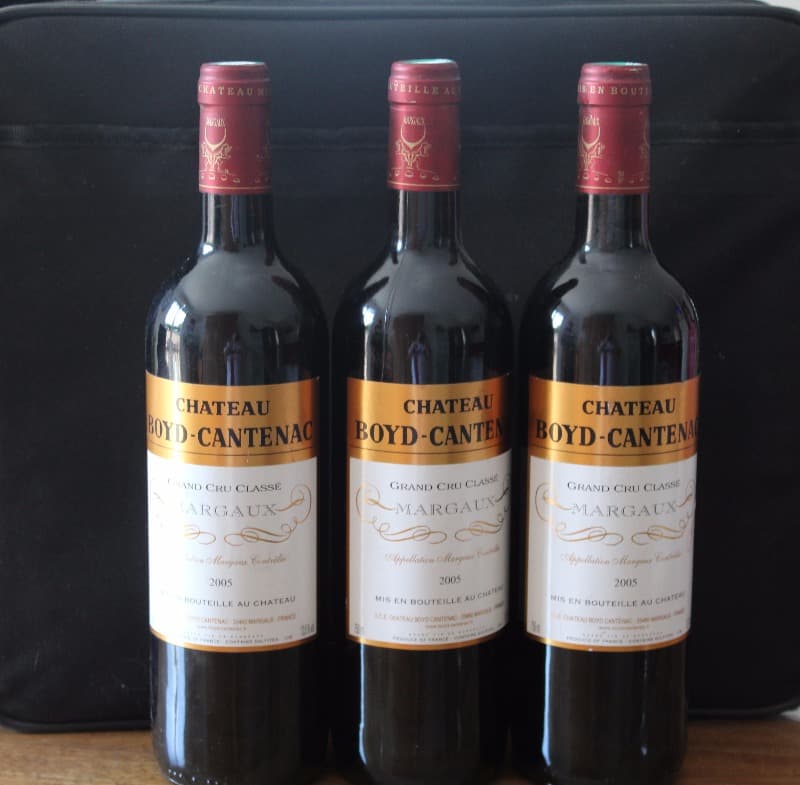 3 x Château Boyd Cantenac, Margaux, 2005