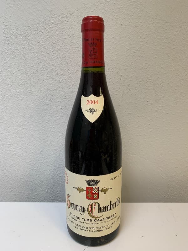Gevrey-Chambertin, Les Cazetiers, Armand Rousseau, 2004