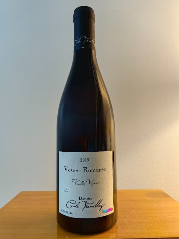 Vosne-Romanée, Vieilles Vignes, Domaine Cecile Tremblay, 2019