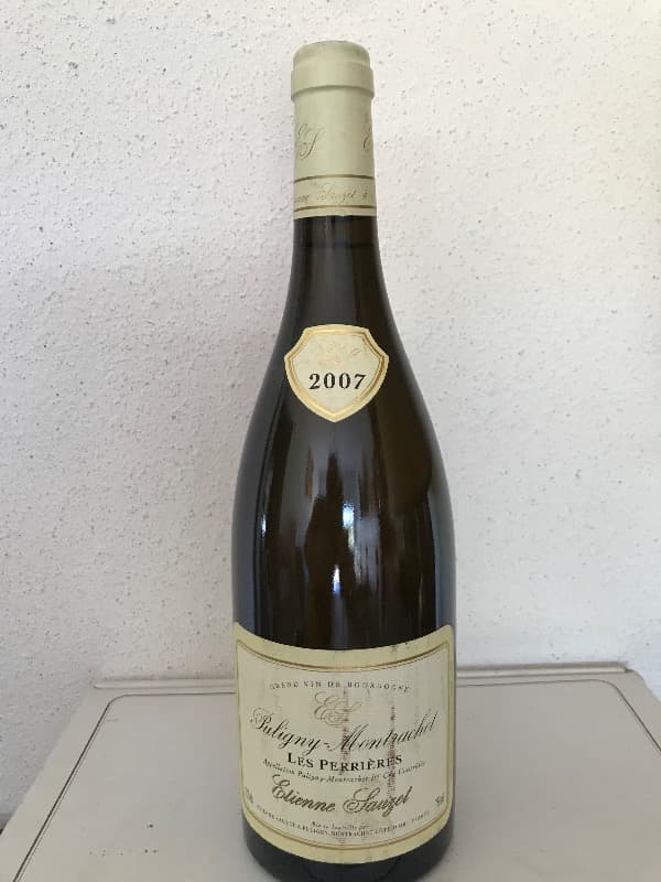 Puligny-Montrachet, 1er cru les perrieres, Etienne Sauzet, 2007