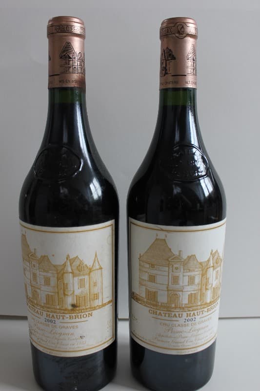 2 x Château Haut-Brion, Pessac-Léognan, 2002