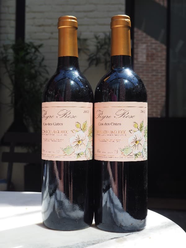 2 x Clos des Cistes, La Peyre Rose, Coteaux-du-Languedoc, 2002