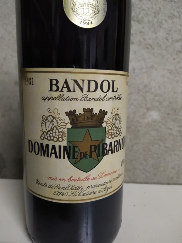 Domaine de Pibarnon, Bandol, 1982 (Magnum)