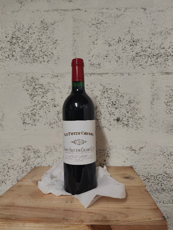 Le Petit Cheval, château Cheval Blanc, Saint-Émilion Grand Cru, 2000
