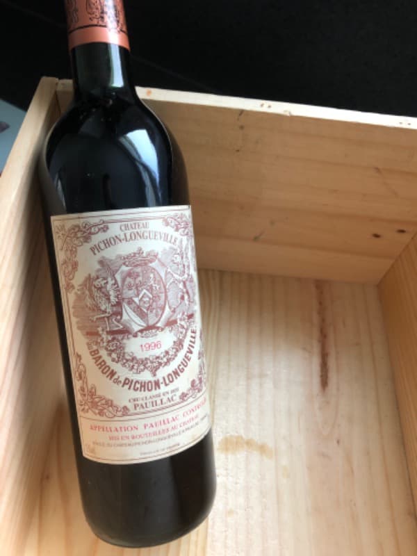 Au baron, Château Pichon Longueville, Pauillac, 1996