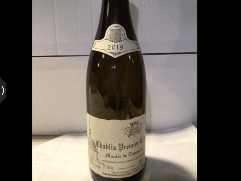 Chablis Premier Cru, Montée de Tonnerre, François Raveneau, 2019