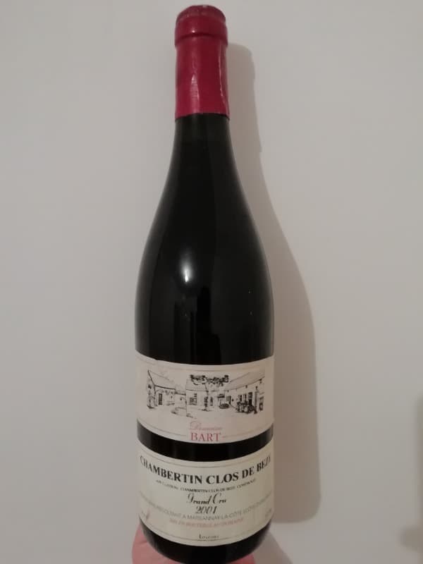 Chambertin-Clos de Bèze, Grand Cru, Domaine Bart, 2001
