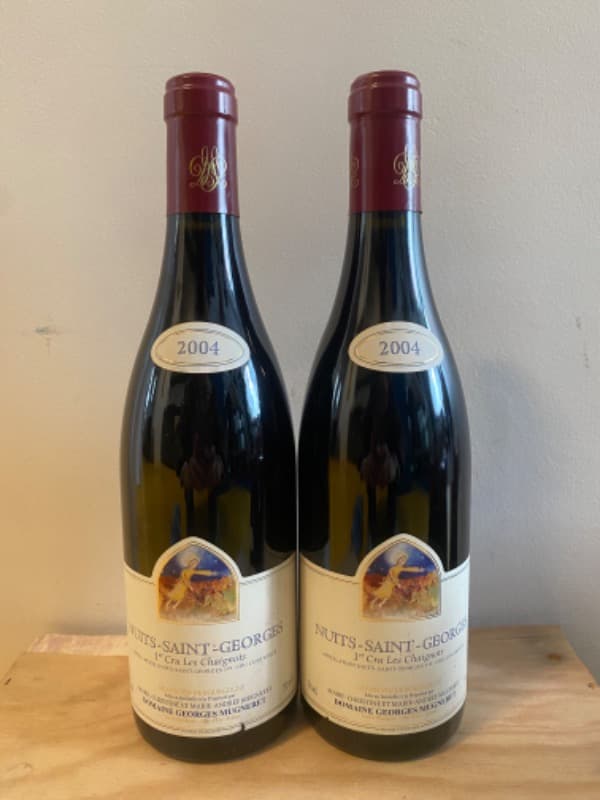 2 x Nuits-Saint-Georges, 1er Cru Les Chaignots, Domaine Georges Mugneret, 2004