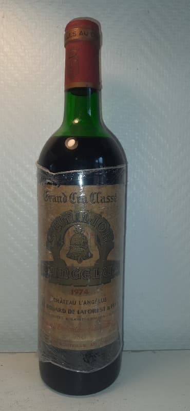 château l'Angélus, Saint-Émilion Grand Cru, 1974