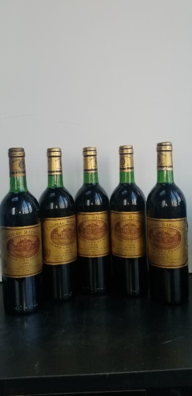5 x Château Batailley, Pauillac, 1982