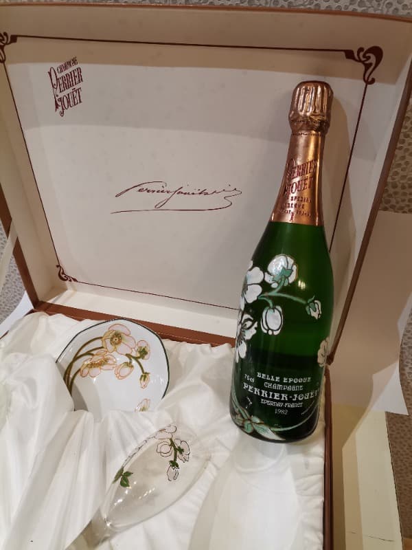 la belle époque, Perrier Jouët, Champagne, 1982