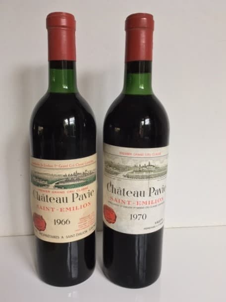 2 x Château Pavie, Saint-Émilion, 1966 / 1970