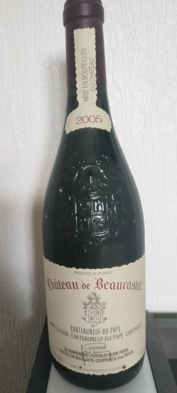 Châteauneuf-du-Pape, Château de Beaucastel, 2005