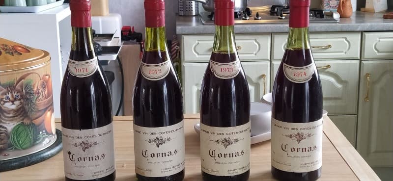 4 x Cornas, Robert Michel, 1977