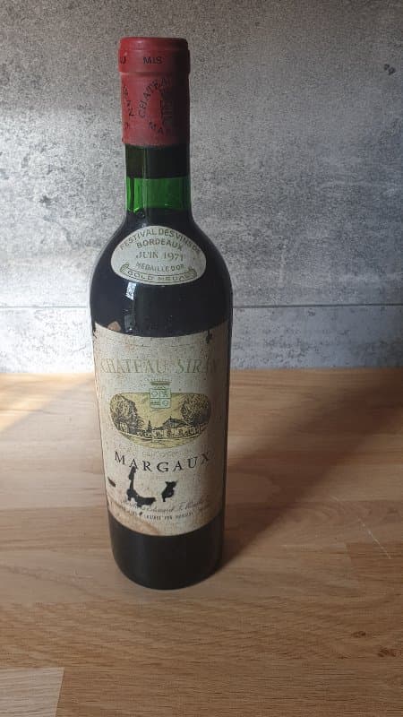Château Siran, Margaux, 1970